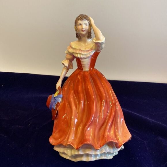 Rare Royal Adderley Bone China Figurine “March Winds” - Picture 3 of 9